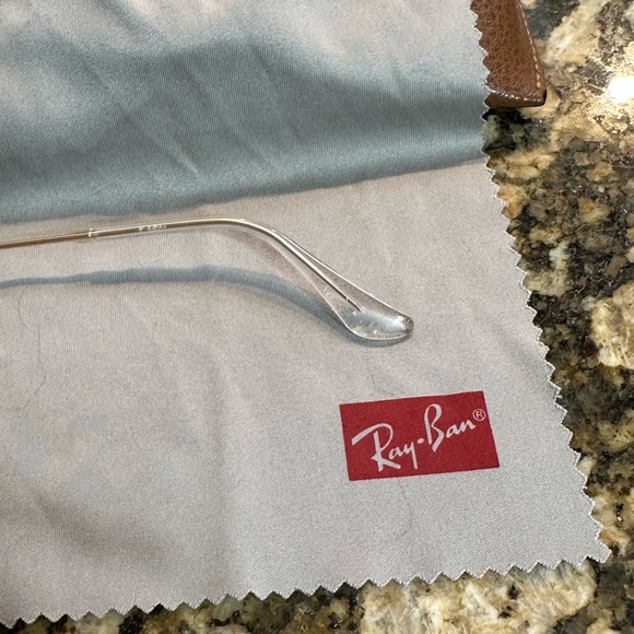 Ray Ban Aviator Flash Large Blue Mirrored Polarized Sunglasses - Picture 14 of 14